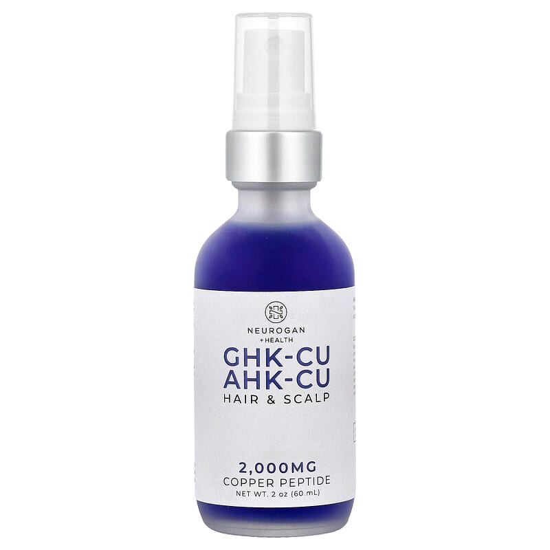 el ghk cu GHK-CU, AHK-CU para cabello y el cuero cabelludo, 60 ml (2 oz) Khevia - Shop