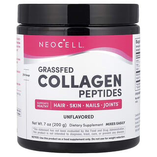 NeoCell, Grassfed Collagen Peptides, Unflavored, 7 oz (200 g)