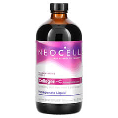 NeoCell, колаген з вітаміном C, гранатовий сироп, 4г, 473 мл (16 рідких унцій)