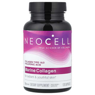NeoCell, Colágeno Marinho, 120 Cápsulas