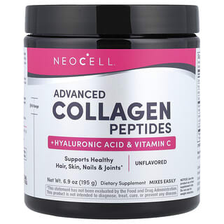 NeoCell, Super Collagen Plus dengan Vitamin C & Asam Hialuronat, 195 g (6,9 ons)