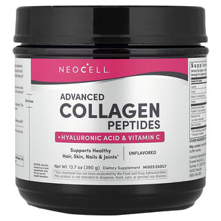 NeoCell, Super Collagen Plus With Vitamin C & Hyaluronic Acid, 13.7 oz (390 g)