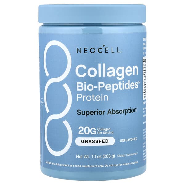 NeoCell, Collagen Bio-Peptides™ Protein, Unflavored, 10 oz (283 g) — product photo 1