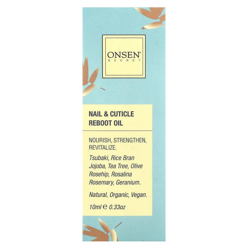 Nail＆Cuticle Reboot Oil、10ml（0.33オンス）