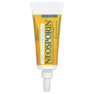 Neosporin, + Pain + Itch + Scar Ointment, 0.5 oz (14.2 g)