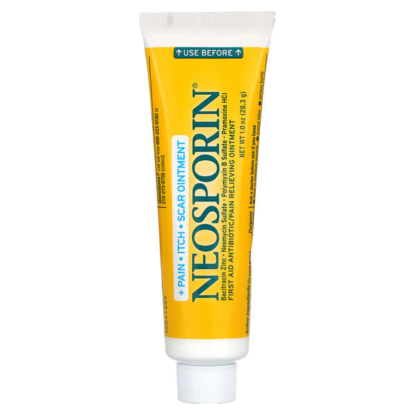 Neosporin, Ungüento Pain + Itch + Scar, 1.0 oz (28.3 g)