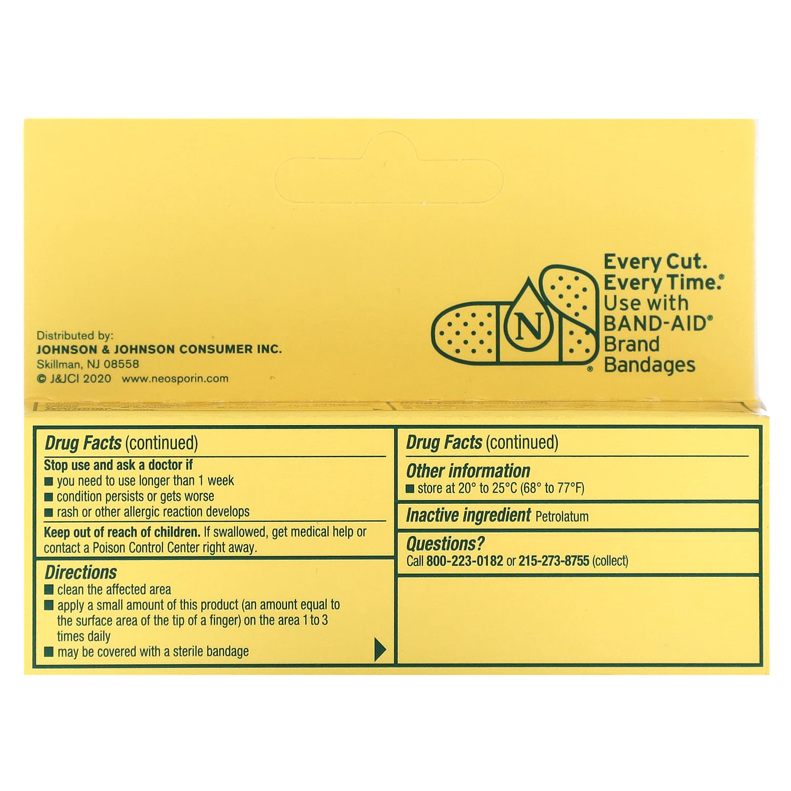 Neosporin, Simply, First Aid Antibiotic Ointment, 0.5 oz (14.2 g)