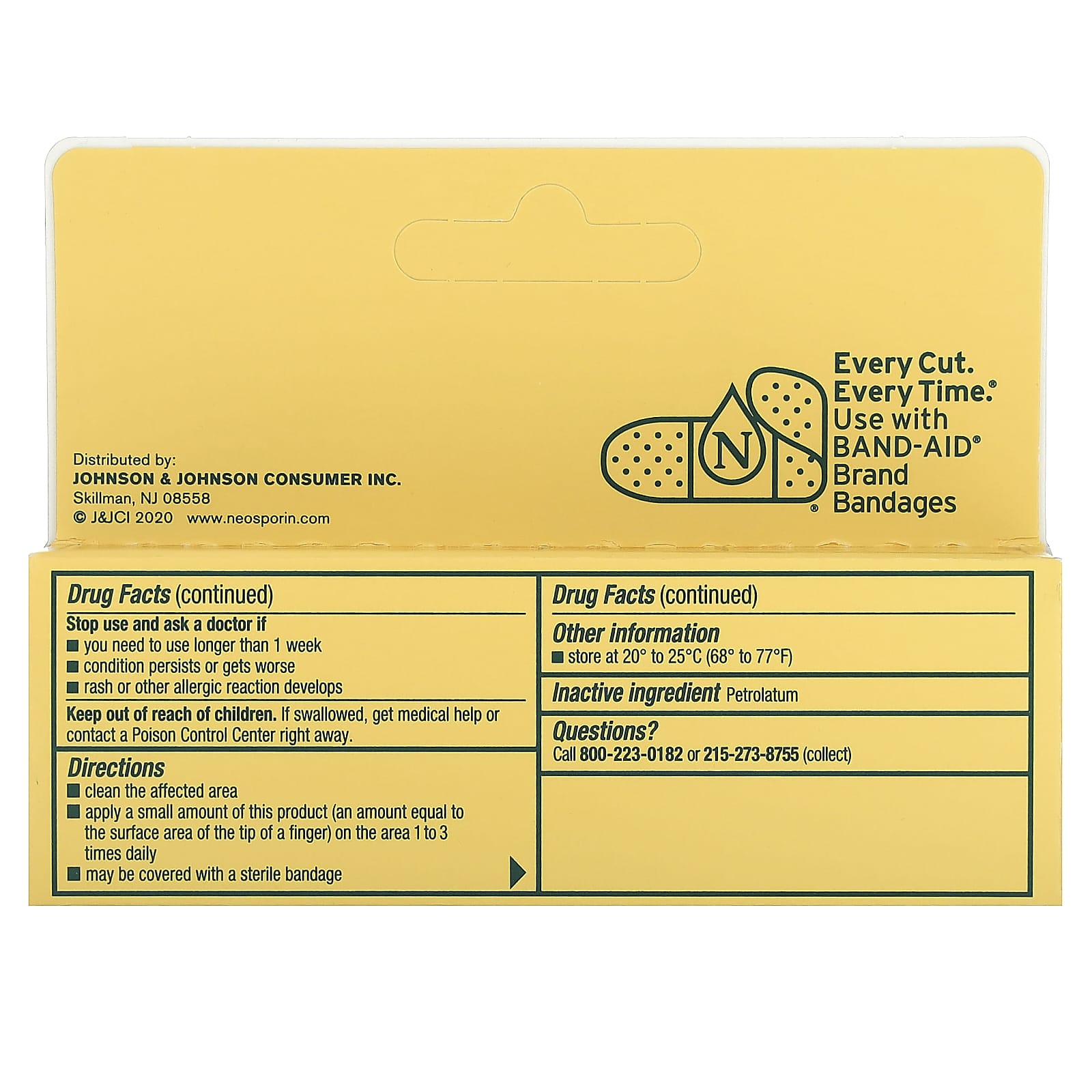 Neosporin, Simply, First Aid Antibiotic Ointment, 0.5 oz (14.2 g)