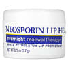 Terapia de renovación durante la noche, Vaselina protectora de labios blanca, 0.27 oz (7.7 g)