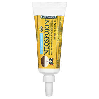 Neosporin, + Pain Relief Cream, schmerzlindernde Creme, für Kinder ab 2 Jahren, 14,2 g (0,5 oz.)