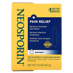 Neosporin, + Pain Relief Ointment, 0.5 oz (14.2 g)