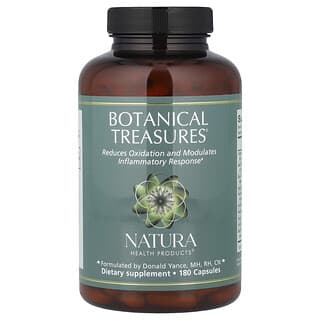 Natura Health Products, Botanical Treasures®, 180 капсул