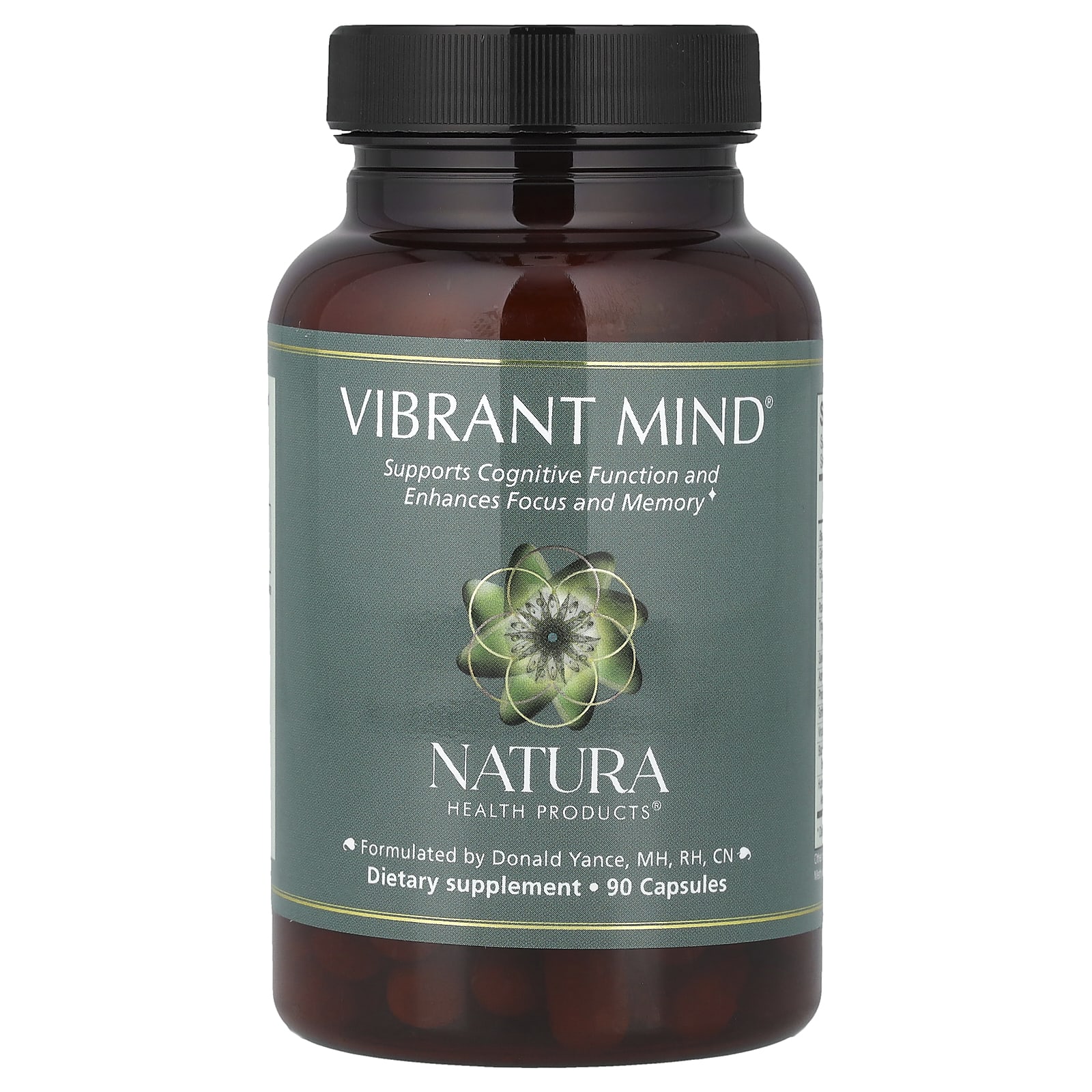 Natura Health Products, Vibrant Mind®, 90 капсул