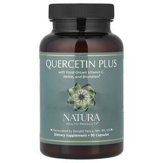 Natura Health Products, Quercétine Plus, 90 capsules