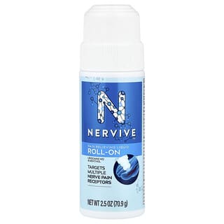 Nervive‏, רול-און תרופתי לשיכוך כאבים, 70.9 גרם (2.5 אונקיות)