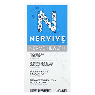 Nervive, Neurve Health（ナーブヘルス）、タブレット30粒