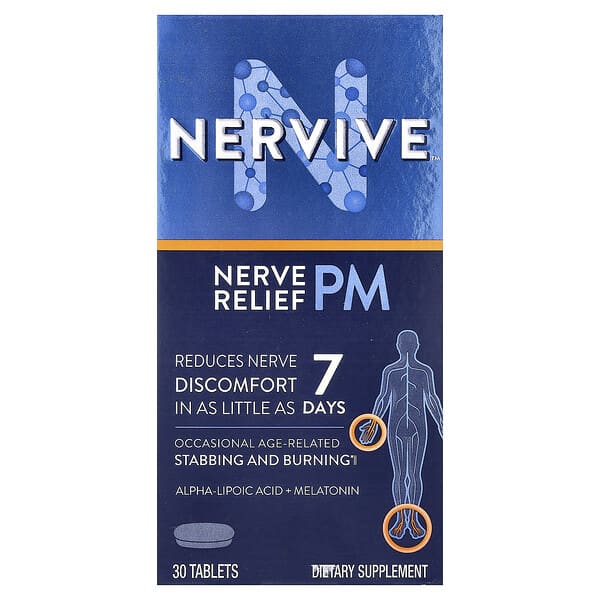 Nerve Relief PM, 30 Tablets