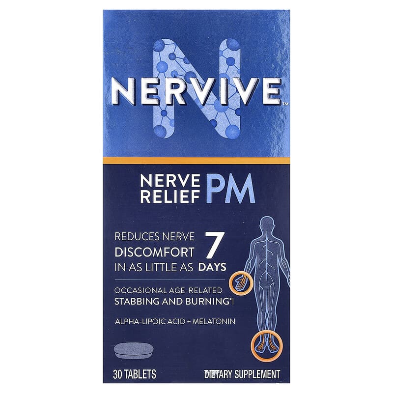 Alivio de los nervios, PM`` 30 comprimidos