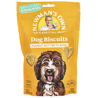 Newman's Own Organics, Dog Biscuits, All Size Dogs, Hundekekse, Hunde jeder Größe, Erdnussbutter, 284 g (10 oz.)