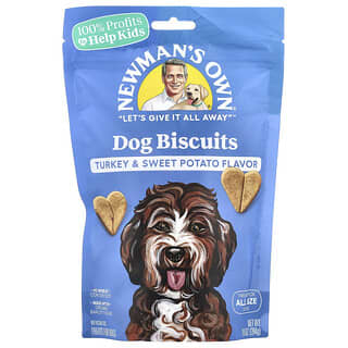 Newman's Own Organics, Dog Biscuits, All Size Dogs, Turkey and Sweet Potato, 10 oz (284 g)