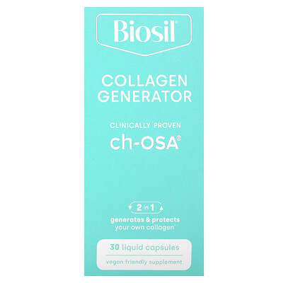 Biosil, Collagen Booster, 30 Liquid Capsules