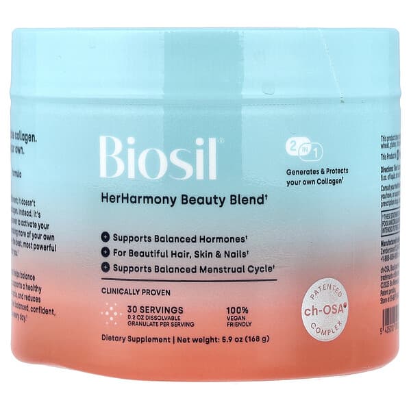 Biosil, 허하모니 뷰티 블렌드, 168g(5.9oz)