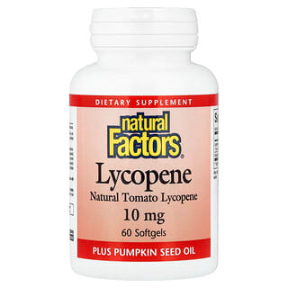 Natural Factors, Lycopin, 60 Weichkapseln