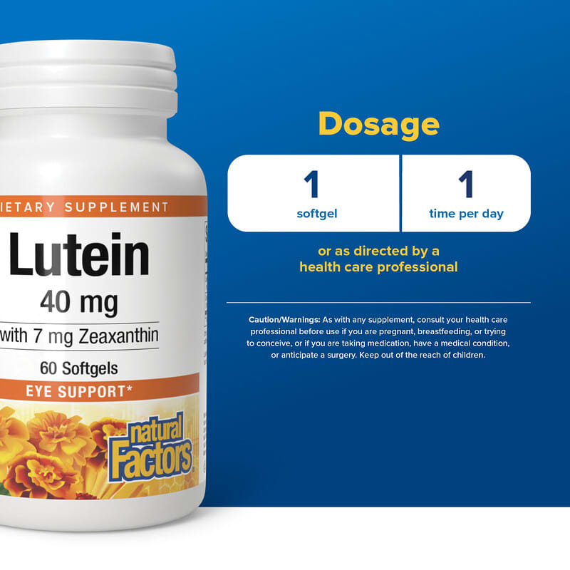 Lutein, 60 Softgels