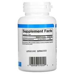 Natural Factors, Vitamina D3, 25 mcg (1000 UI), 90 comprimidos
