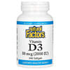 Natural Factors, Vitamin D3, 50 mcg (2,000 IU), 240 Softgels