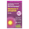 BioCoenzymated, витамин B2, рибофлавин 5'-фосфат, 50 мг, 30 вегетарианских капсул