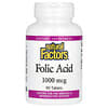 Folic Acid, 1,000 mcg, 90 Tablets