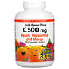 Natural Factors, Fruit Flavor Chew Vitamin C, Peach, Passionfruit and Mango, 500 mg, 180 Chewable Wafers