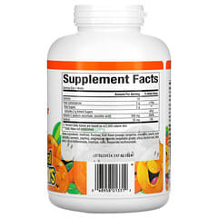 Natural Factors, Vitamina C masticable con sabor a fruta, Naranja ácida, 500 mg, 180 obleas masticables