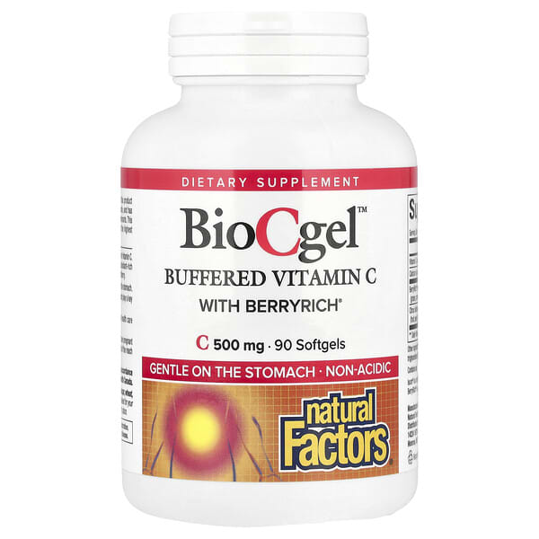 BioCgel™, Buffered Vitamin C with BerryRich®, 90 Softgels