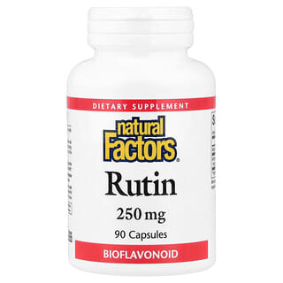 Natural Factors, Rutin, 250 mg, 90 Capsules