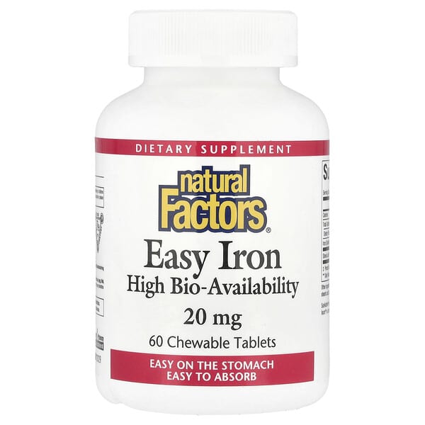 Easy Iron, 60 Chewable Tablets