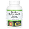 Betaine Hydrochloride with Fenugreek, 500 mg, 180 Vegetarian Capsules