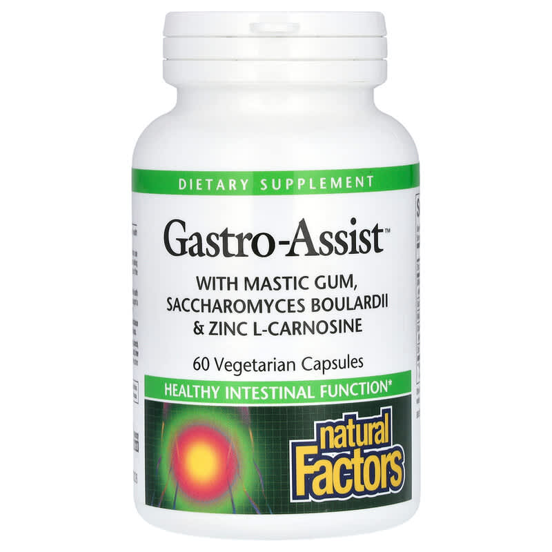 Gastro-Assist™ Mastik Sakızı, Saccharomyces Boulardii ve Çinko L