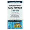 Ultimate Probiotic, 12/12 Formula, 12 Billion, 60 Vegetarian Capsules
