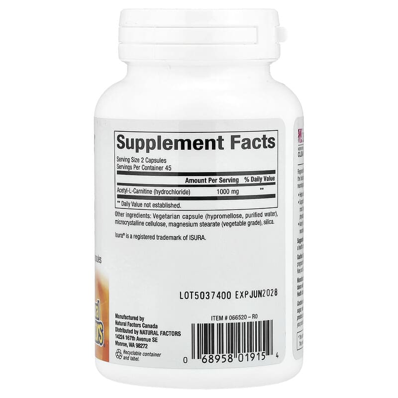 is n acetyl cysteine the same as acetyl l carnitine Alpha Lipoic Acid 600mg N-Acetyl Cysteine 600mg Acetyl L-Carnitine 500mg  Benfotiamine 300mg - Nerve Support Supplement for Women and Men with  Vitamin B1 B6 & B12