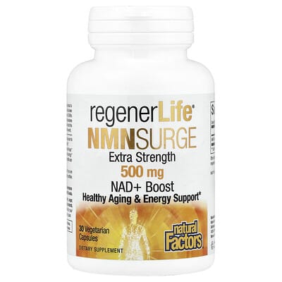 RegenerLife®, NMN Serge, 500mg