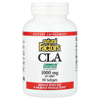 Natural Factors, CLA, 90 мягких таблеток