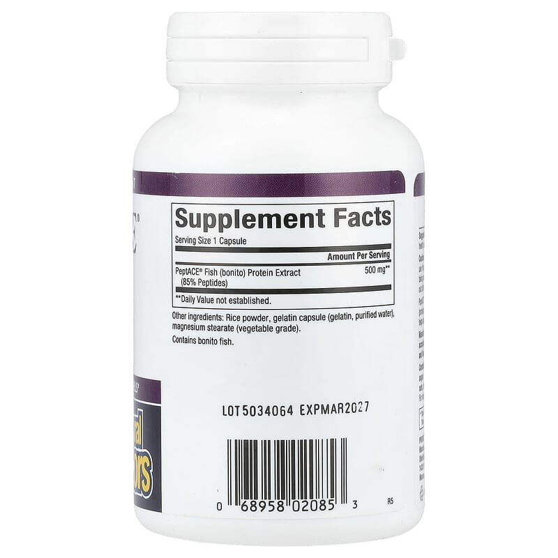 gold seal bpc 157 capsules 500mcg PeptACE, Fish Peptides, 500 mg, 90 Capsules