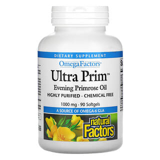 Natural Factors, Ultra Prim, 1.000 mg, 90 Weichkapseln