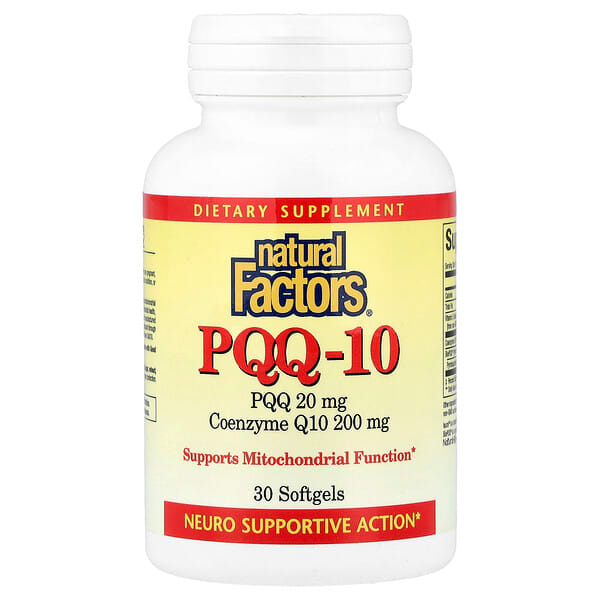 Natural Factors, PQQ-10，30 粒軟凝膠