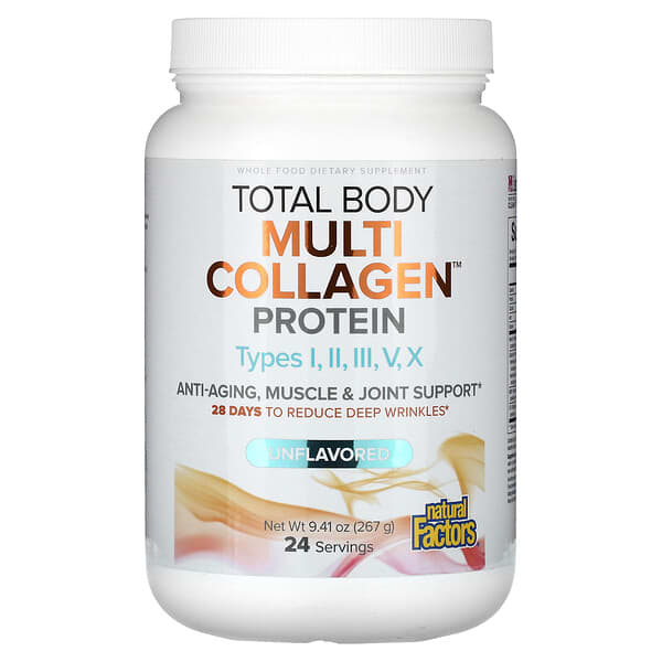 Total Body, Multi Collagen Protein, Unflavored, 9.41 oz (267 g)