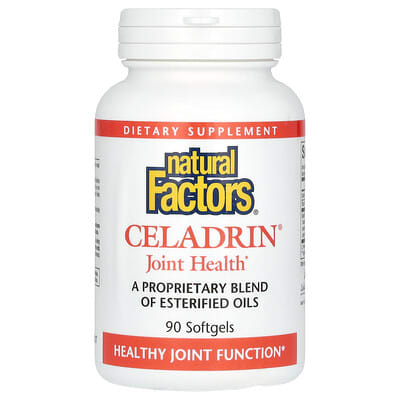 Natural Factors, Esterified Fatty Acids, Joint Health, 90 Softgels