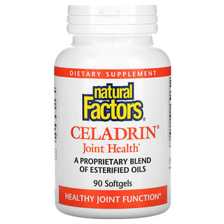 Natural Factors, Celadrin, salud de articulaciones, 90 softgel