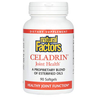 ناتورال فاكتورز‏, Celadrin, لصحة المفاصل, 90 كبسولة هلامية